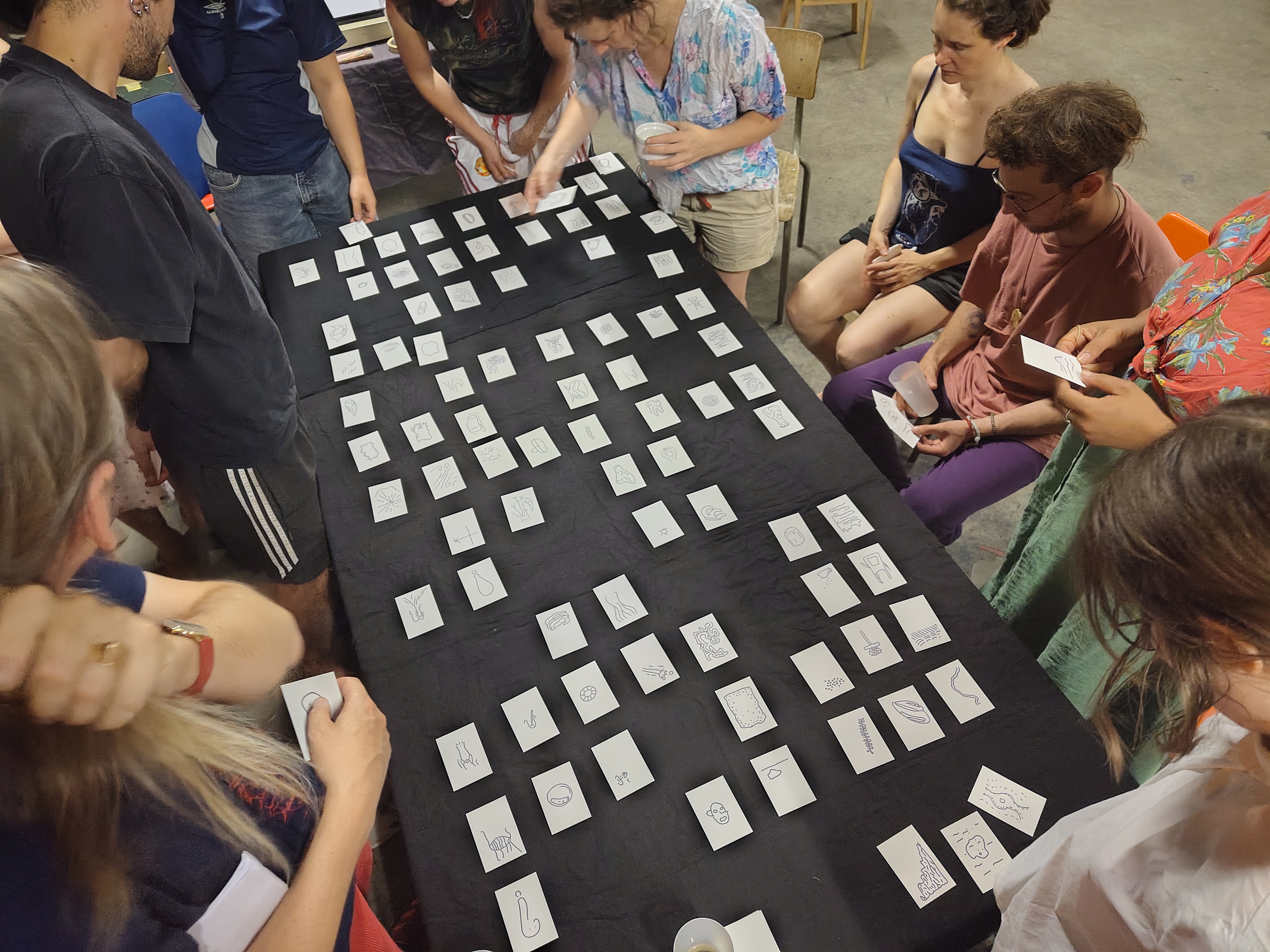 Choosing your card personnage